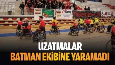 Uzatmalar Batman Ekibine yaramadı