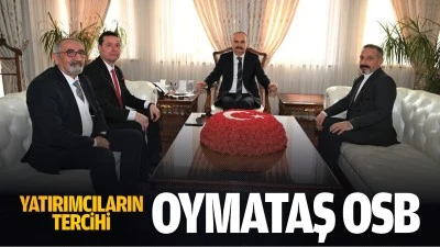 Yatırımcıların tercihi Oymataş OSB