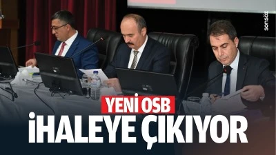 Yeni OSB, ihaleye çıkıyor