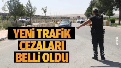 Yeni trafik cezaları belli oldu