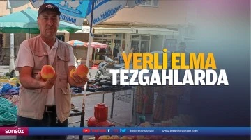 Yerli elma tezgahlarda