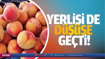 Yerlisi de düşüşe geçti!