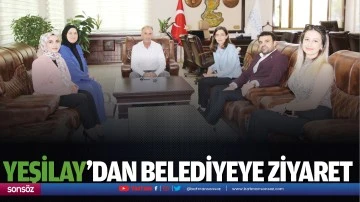 Yeşilay’dan Belediyeye ziyaret