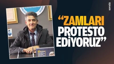 “Zamları protesto ediyoruz”