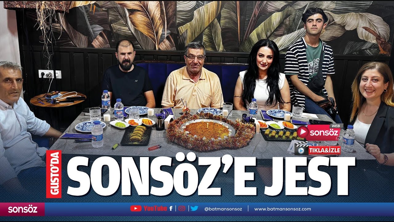 Gusto’da Sonsöz’e jest