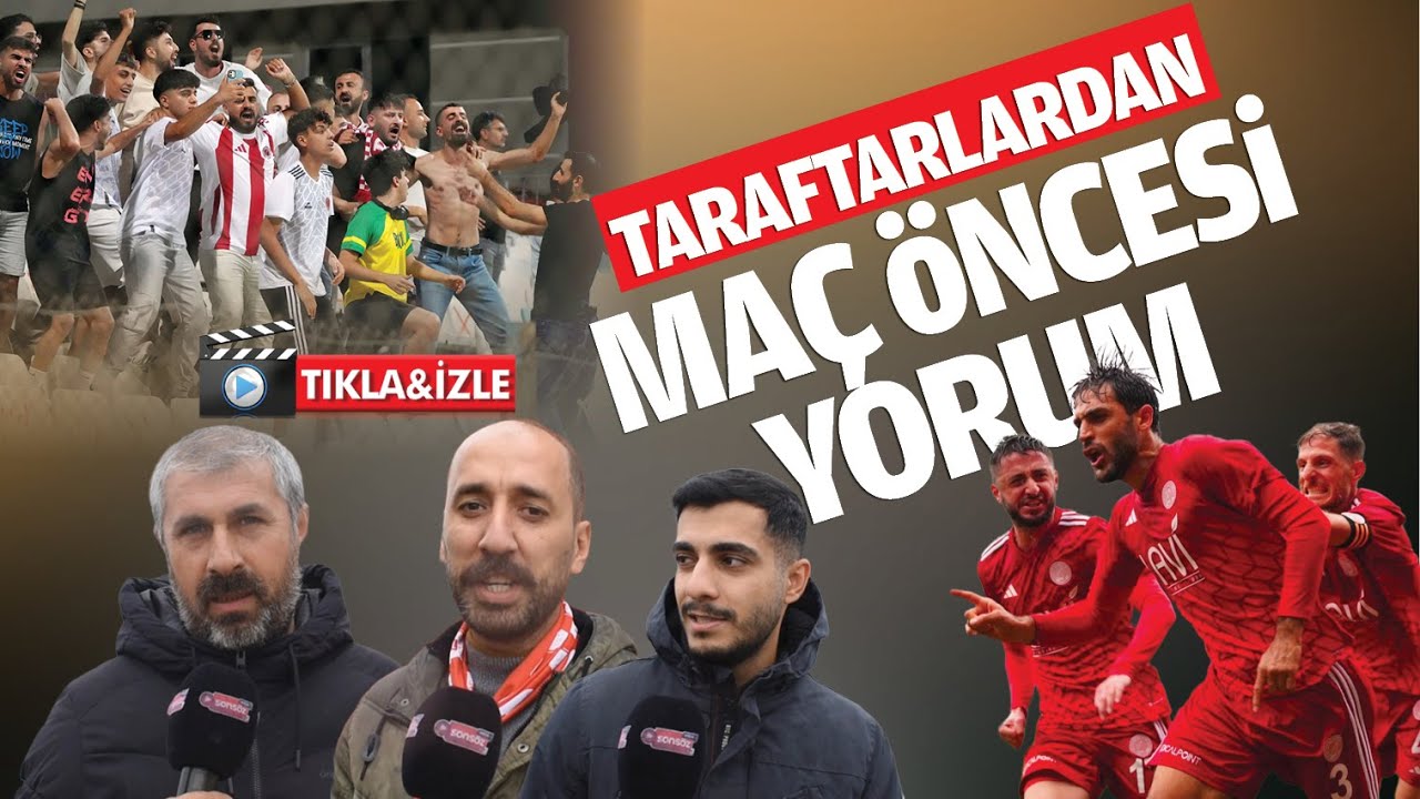 Taraftarlardan maç öncesi yorum