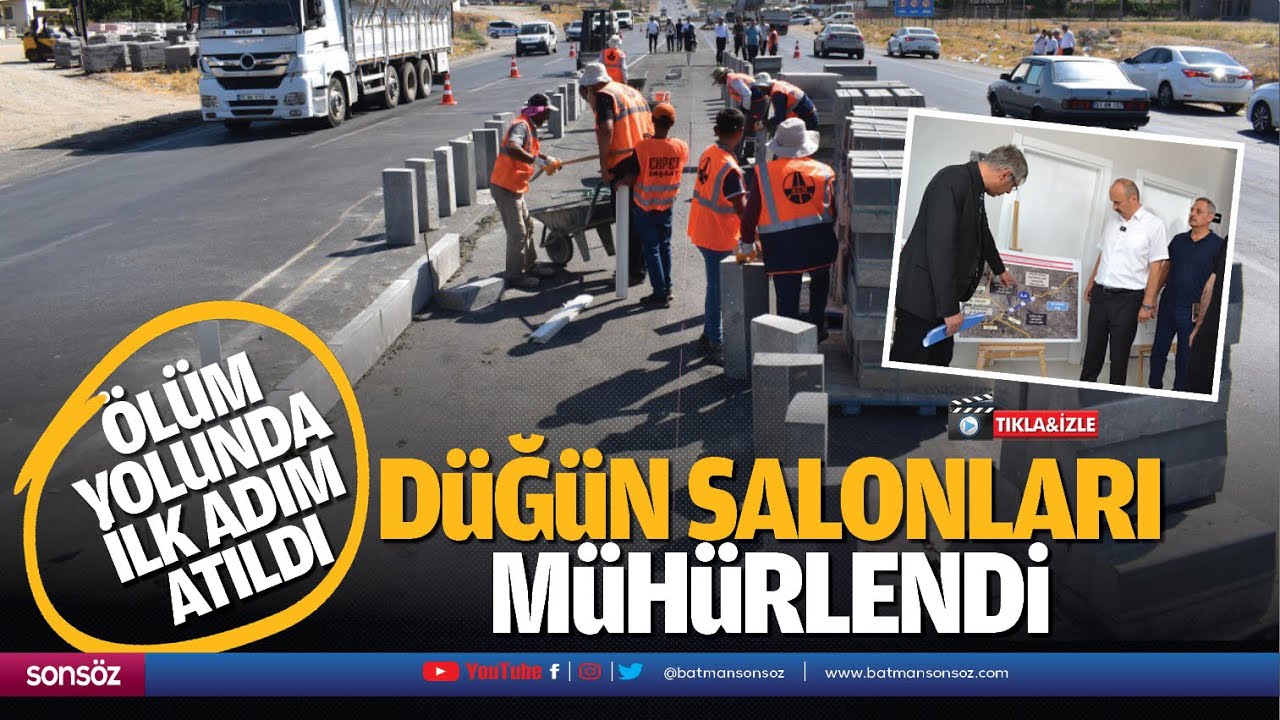 Ölüm yolunda ilk adım atıldı, Düğün salonları mühürleniyor