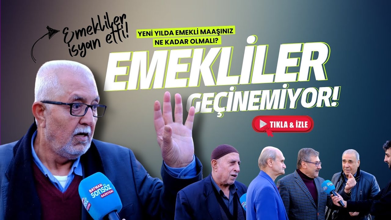 Yeni yılda emekli maaşınız ne kadar olmalı?