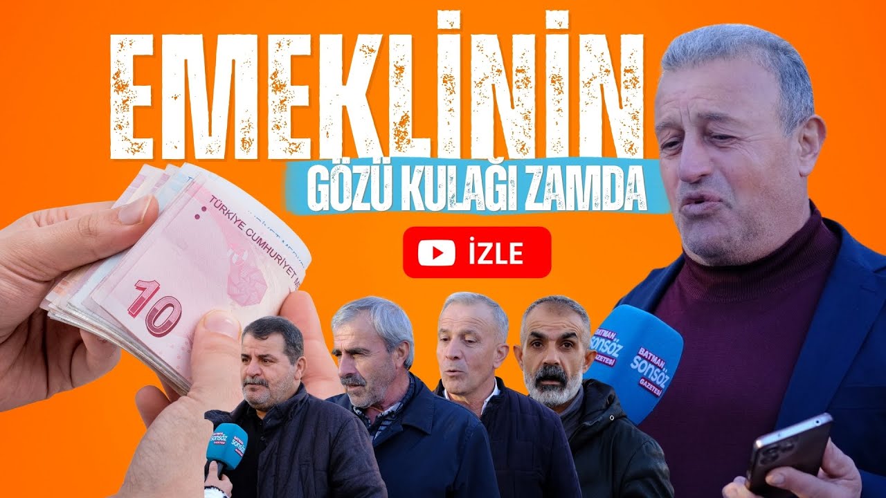 Emeklinin gözü kulağı zamda